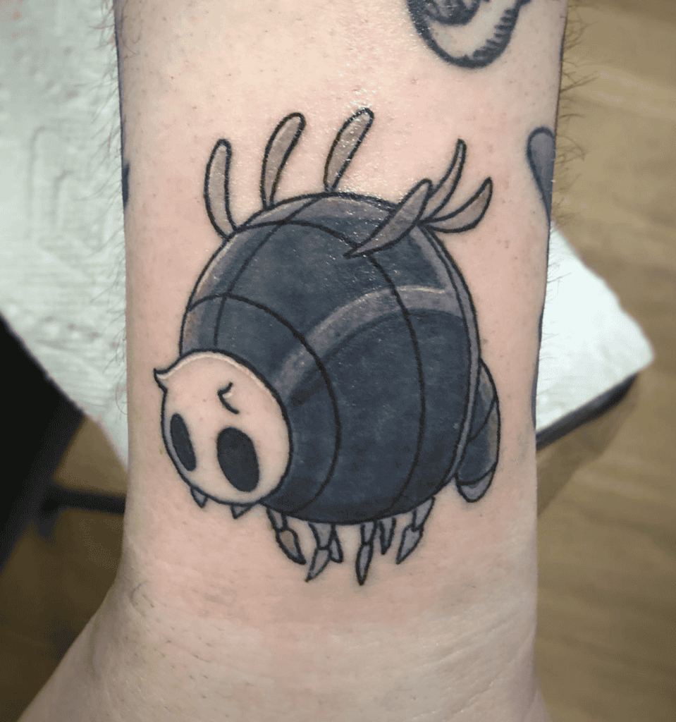 Boo Fly Hollow Knight Tattoo