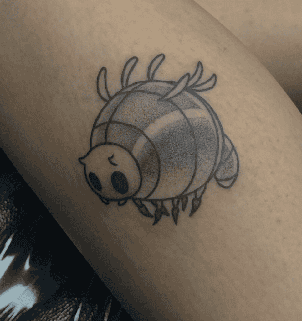 Boo Fly Hover Hollow Knight Tattoo