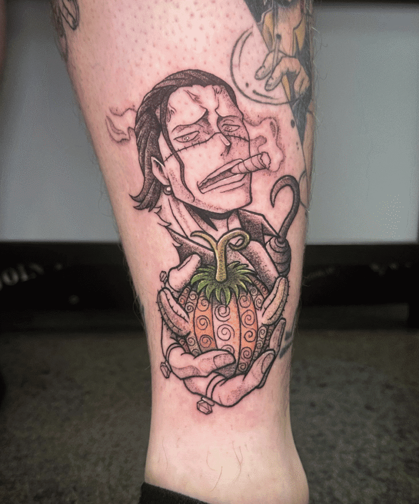 Crocodile One Piece Tattoo
