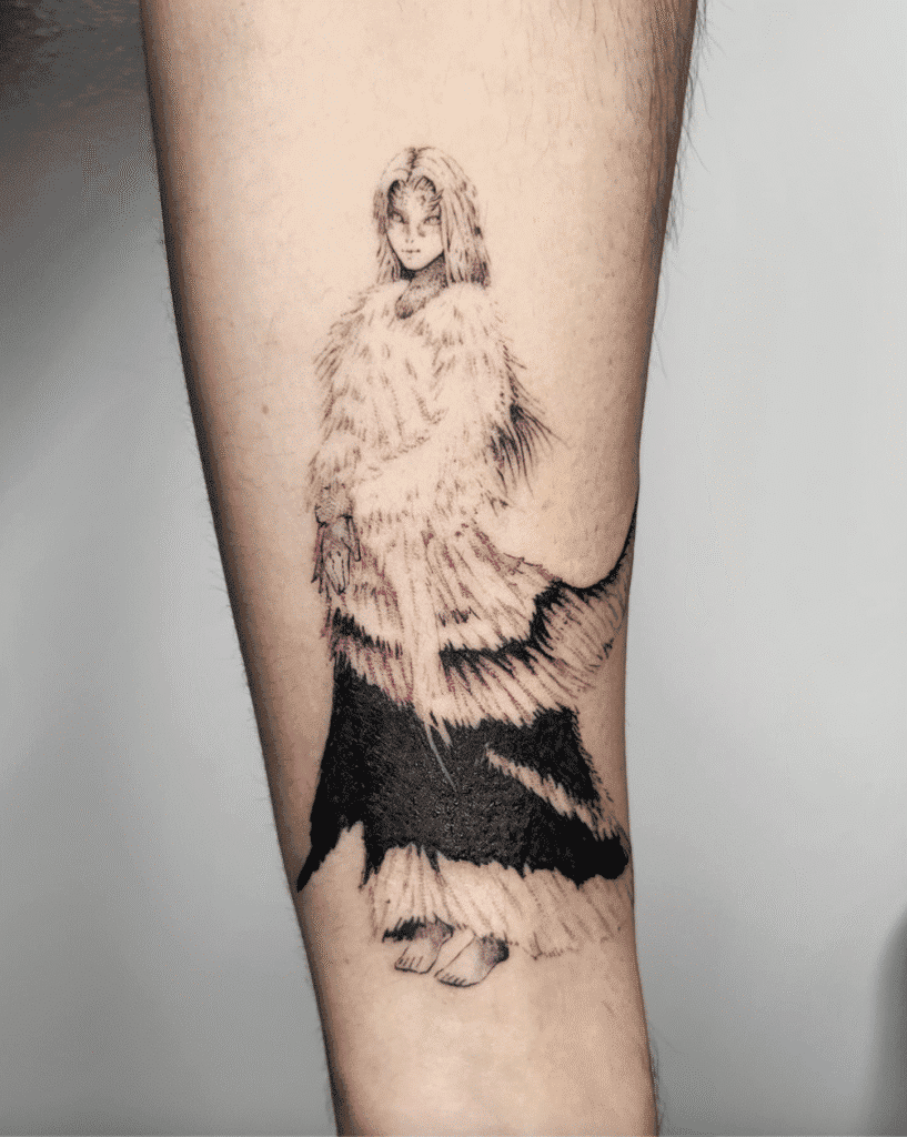 Crossbreed Priscilla Soulsborne Tattoo