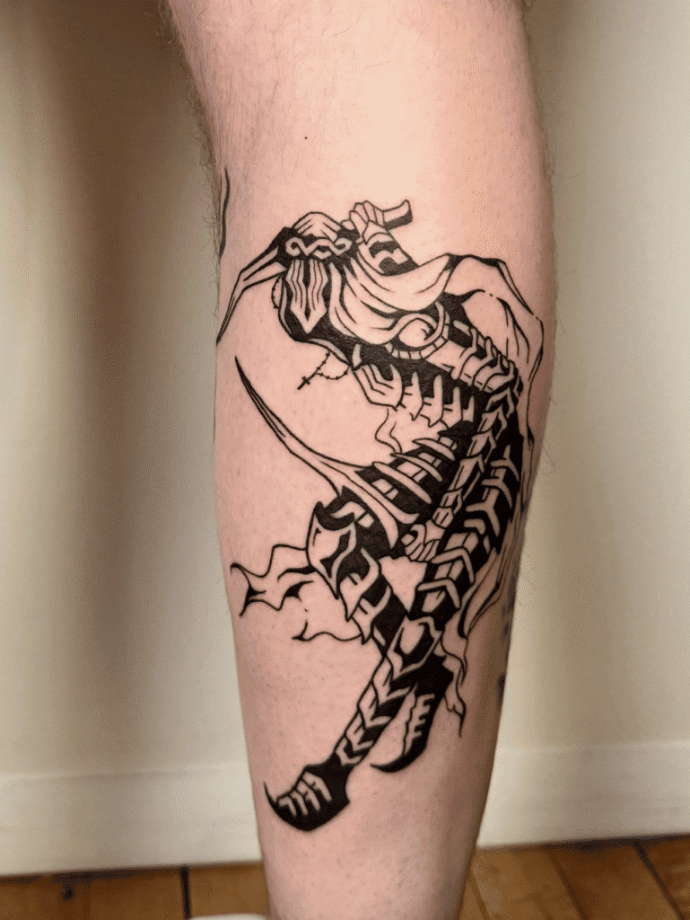 Dancer of the Boreal Valley Soulsborne Tattoo