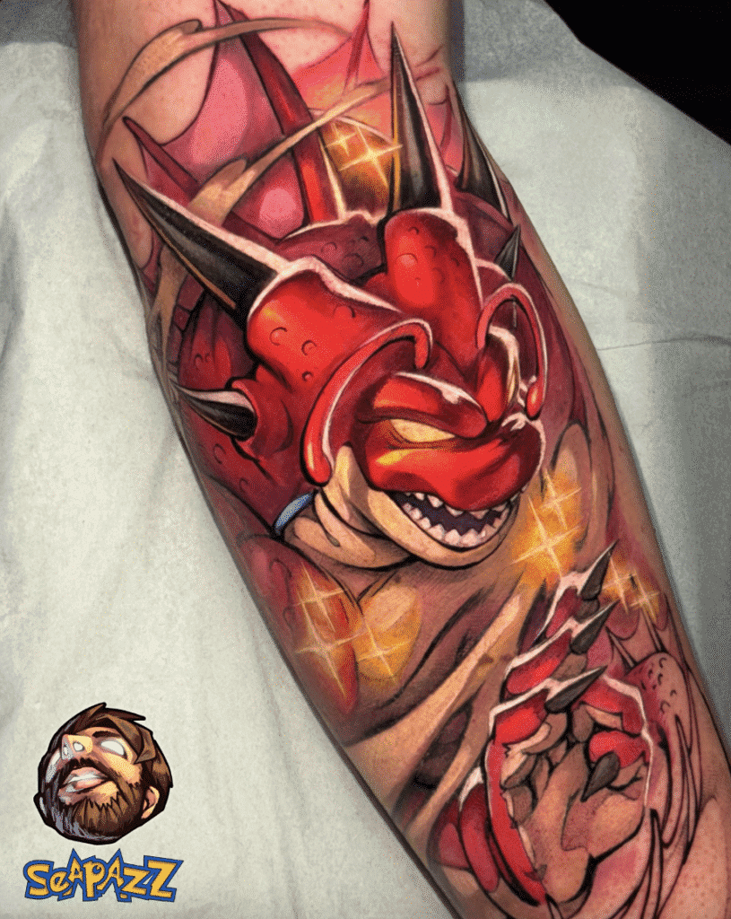 Demon Realm Porunga Dragon Ball Tattoo