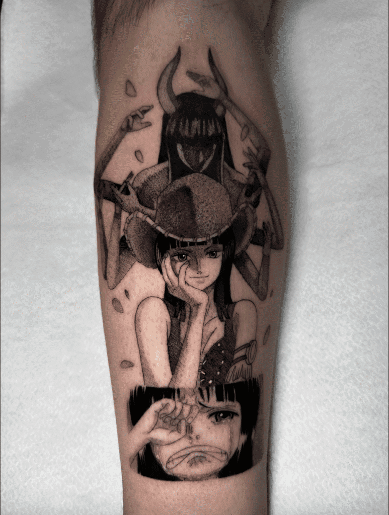 Devil Nico Robin One Piece Tattoo