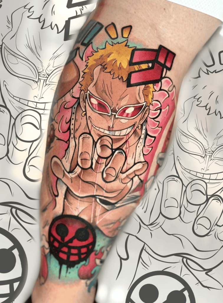 Doflamingo String One Piece Tattoo