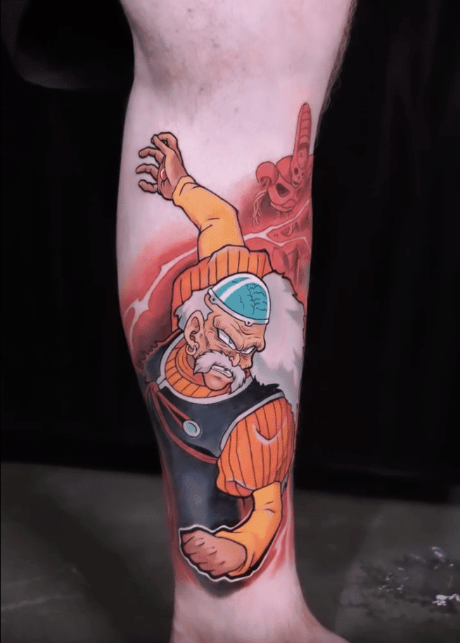 Dr Gero Dragon Ball Tattoo