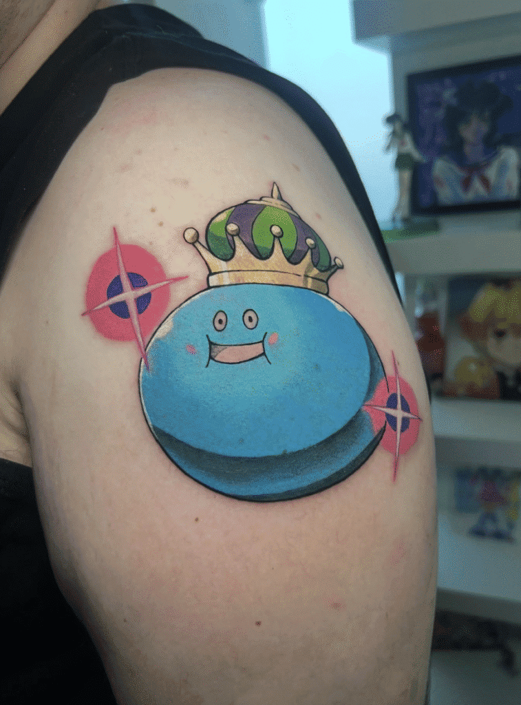 Dragon Quest Video Game Tattoo