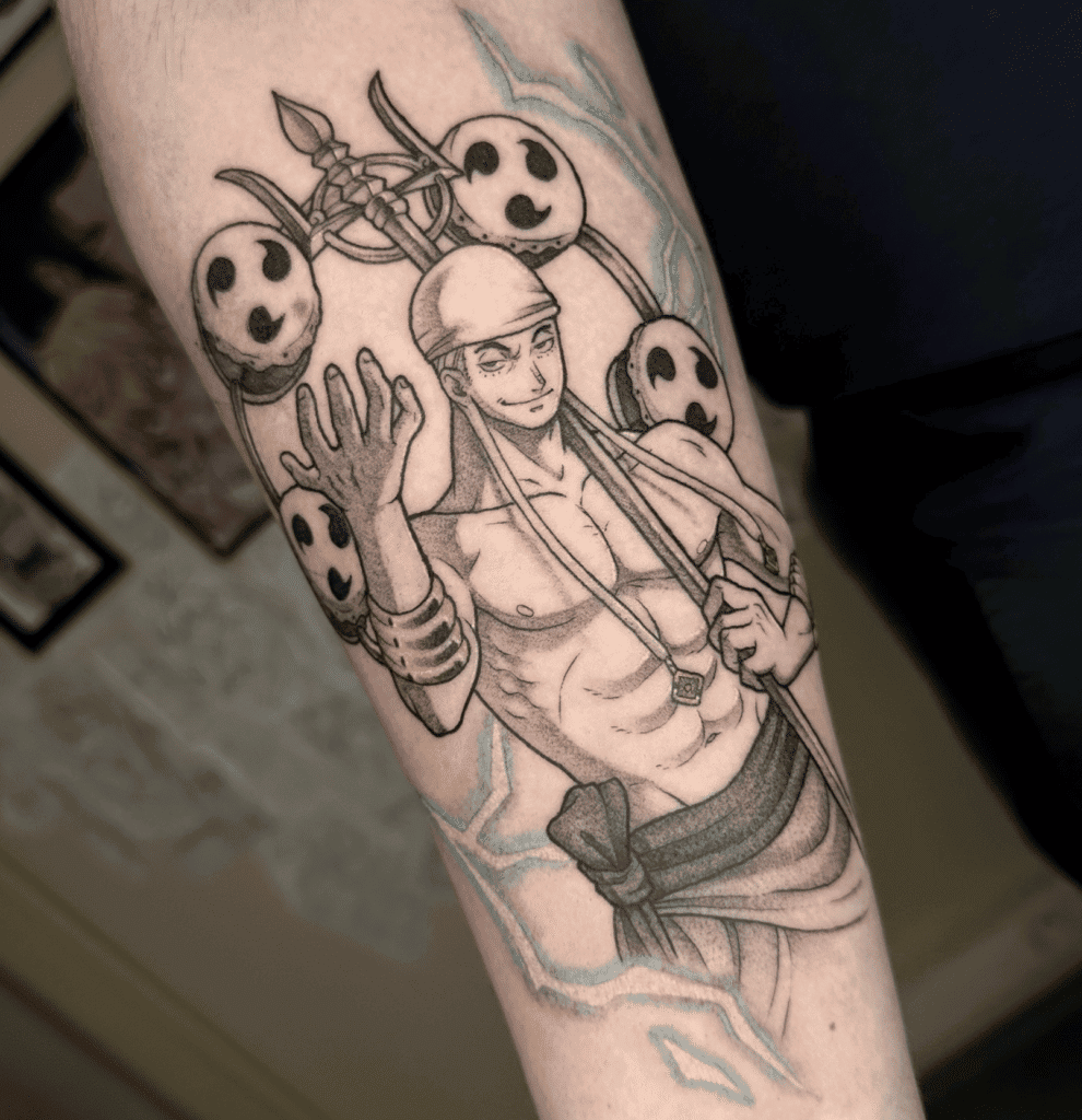 Enel One Piece Tattoo