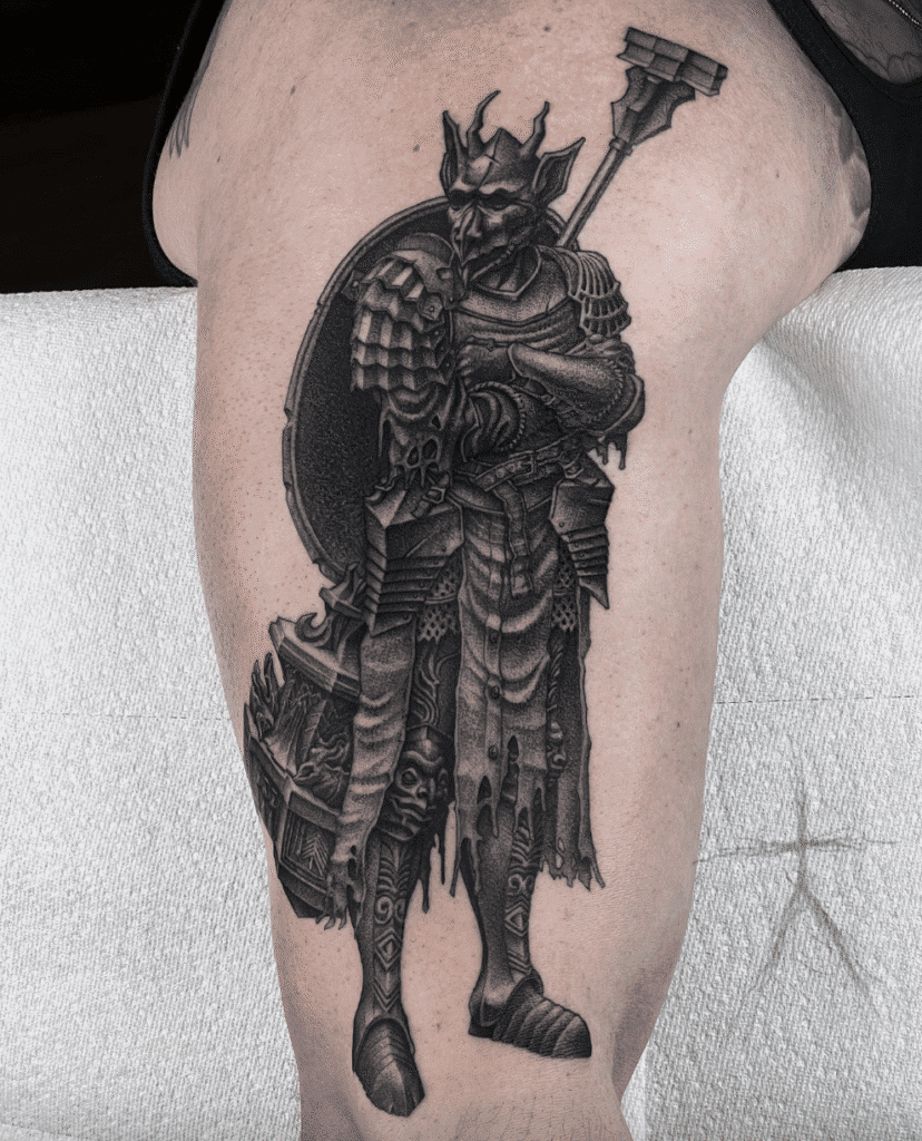 Eygon of Carim Soulsborne Tattoo