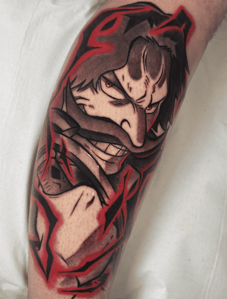 Gol. D. Roger Haki One Piece Tattoo
