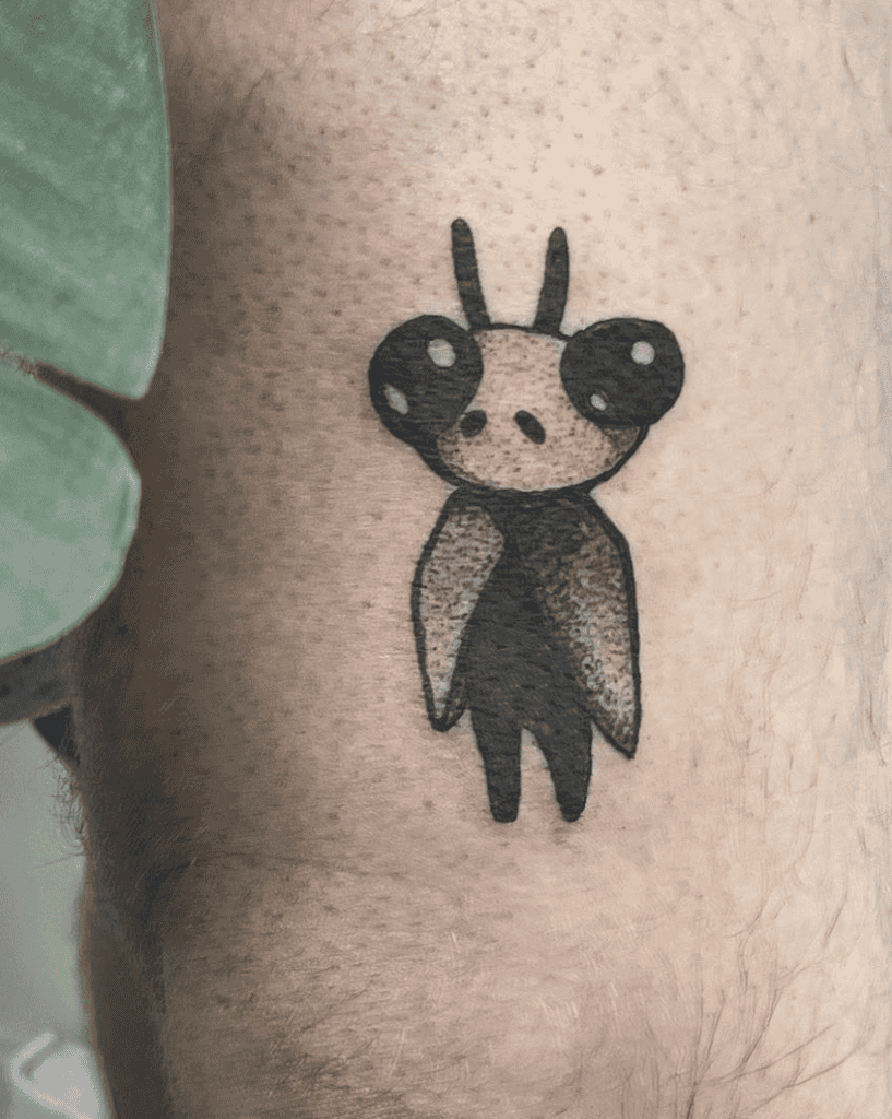 Great Nailsage Sly Hollow Knight Tattoo