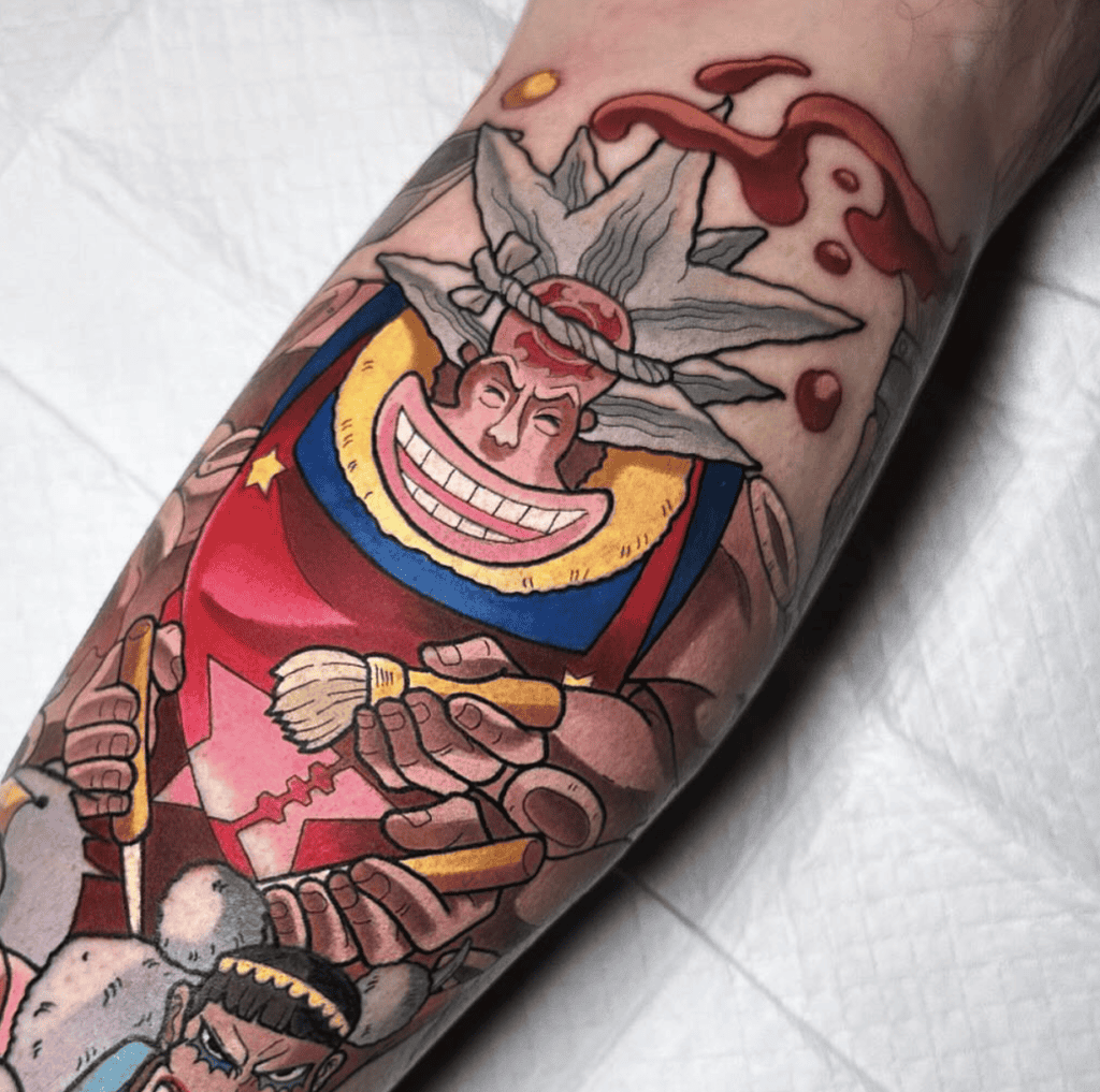 Hatchan One Piece Tattoo