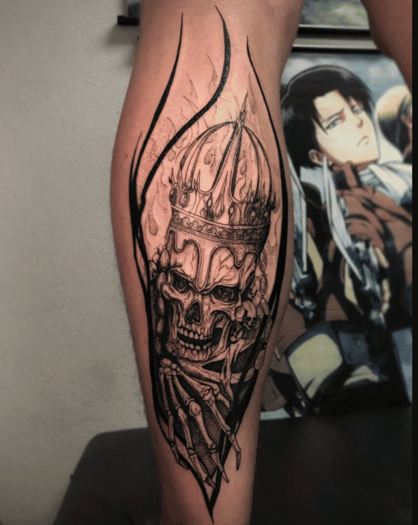 High Lord Wolnir Soulsborne Tattoo