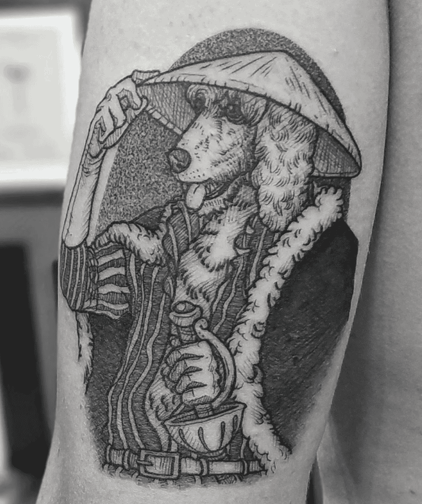 Inuarashi One Piece Tattoo