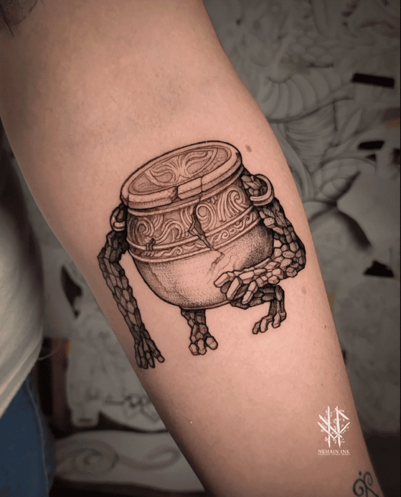 Iron Fist Alexander Soulsborne Tattoo