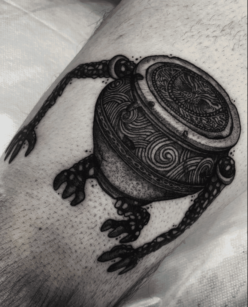 Iron Fist Alexander Two Soulsborne Tattoo