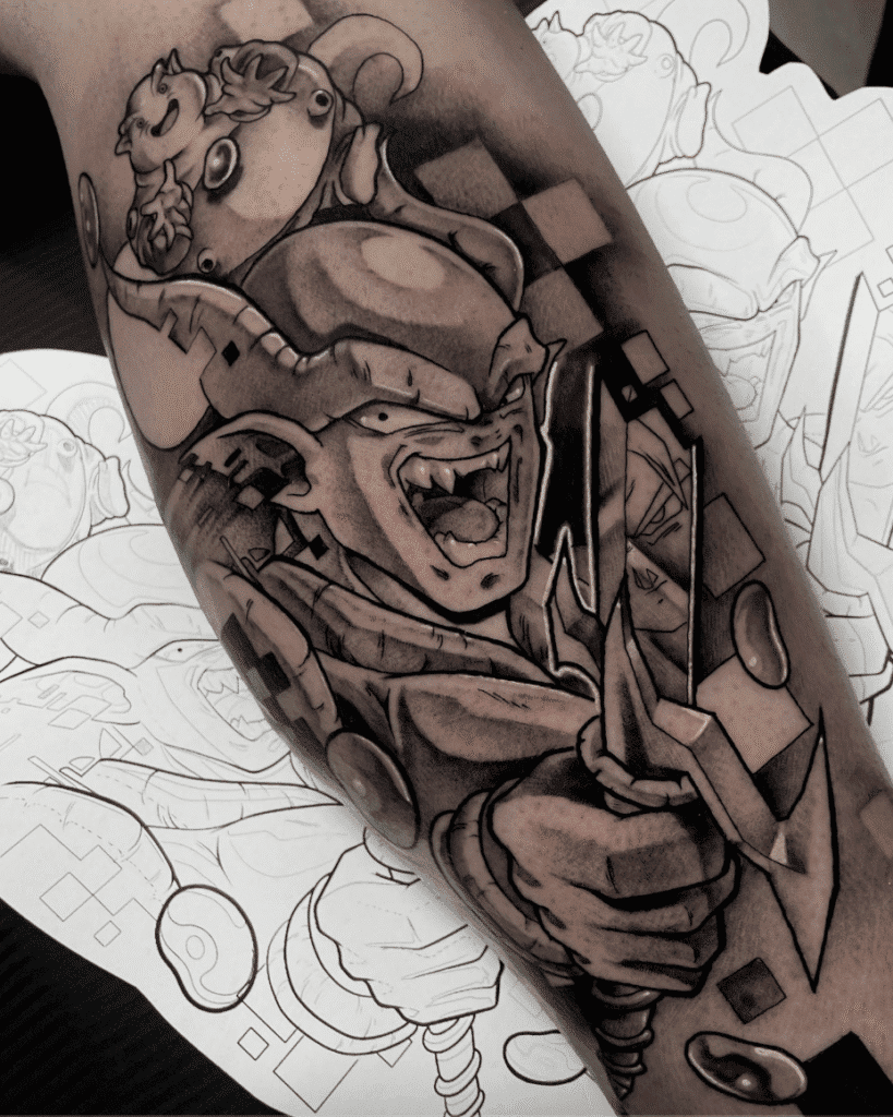 Janemba Dragon Ball Tattoo