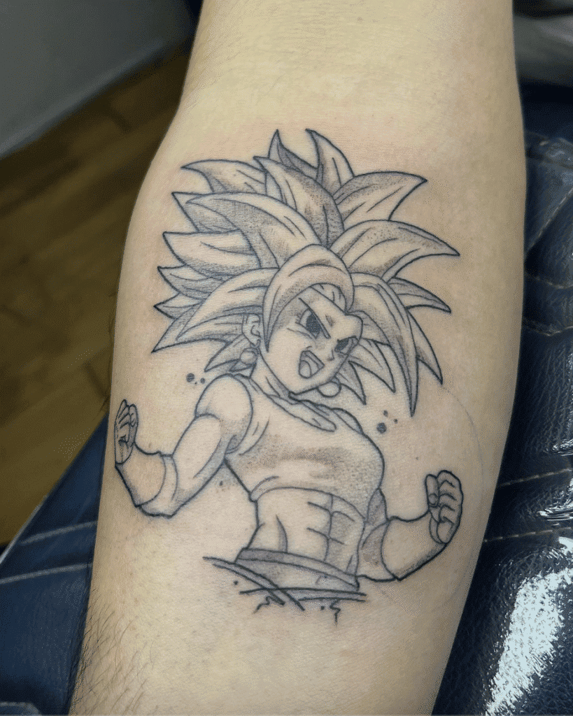 Kefla Dragon Ball Tattoo