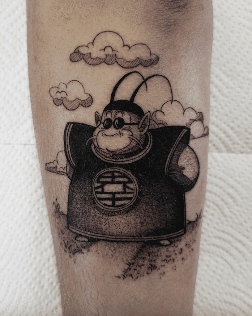 King Kai Dragon Ball Tattoo