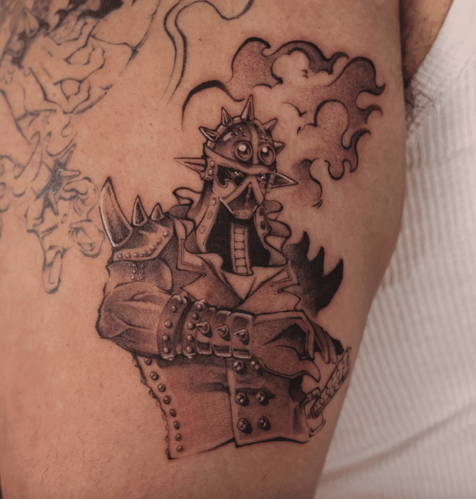 King One Piece Tattoo