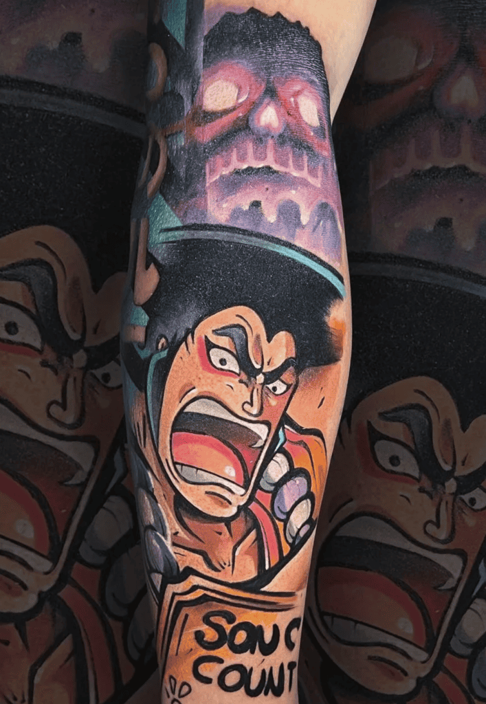 Kozuki Oden Shout One Piece Tattoo