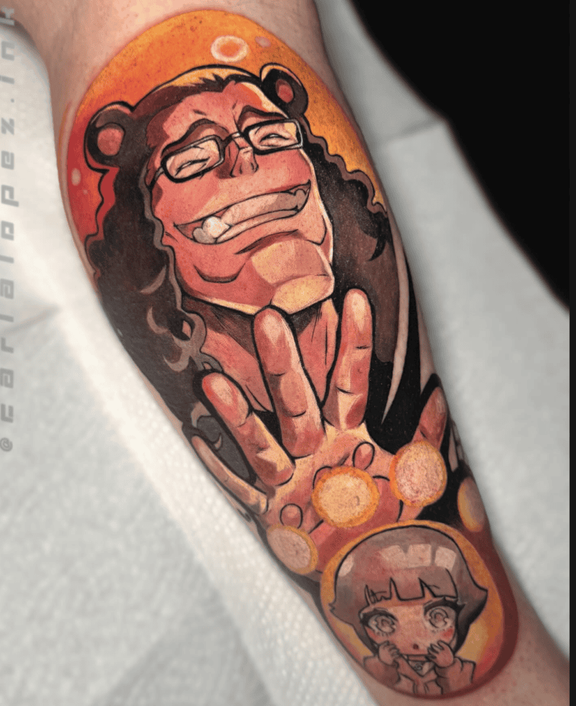 Kuma Father One Piece Tattoo