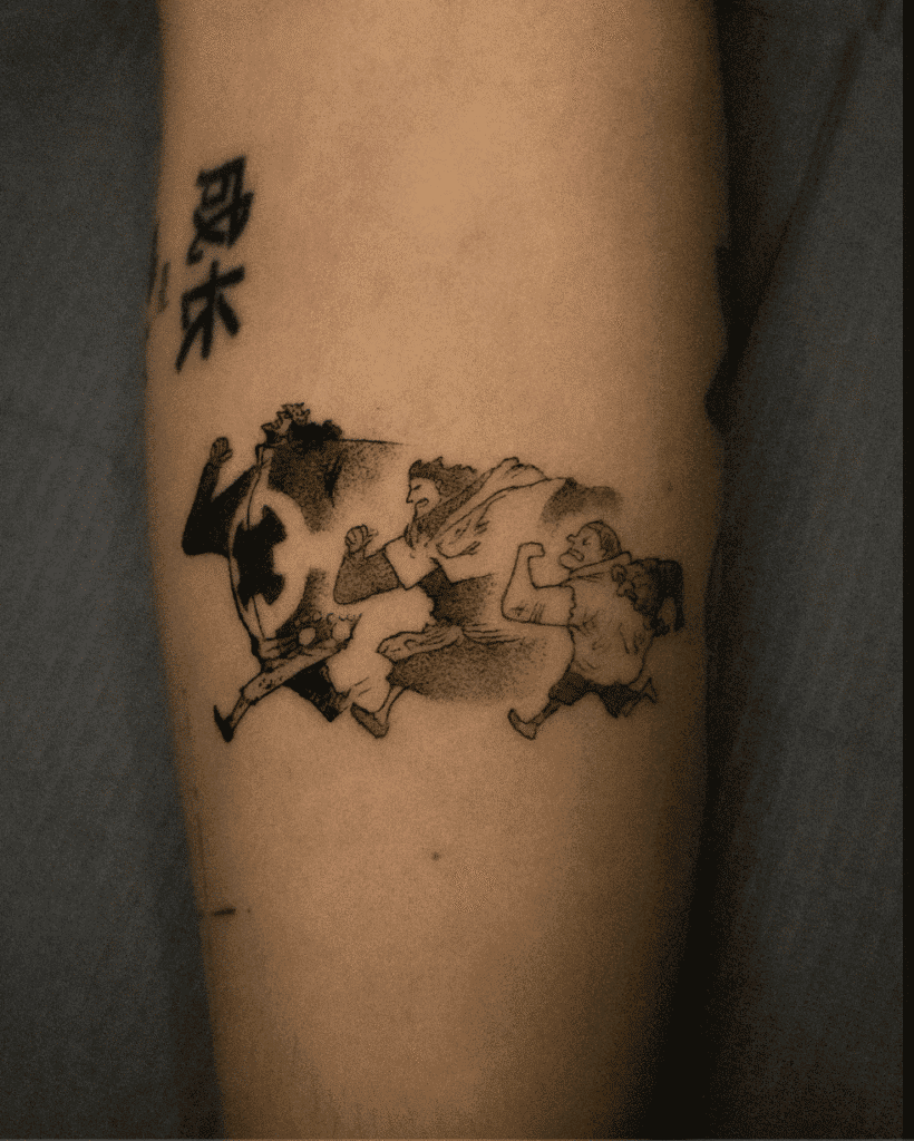 Kuma One Piece Tattoo