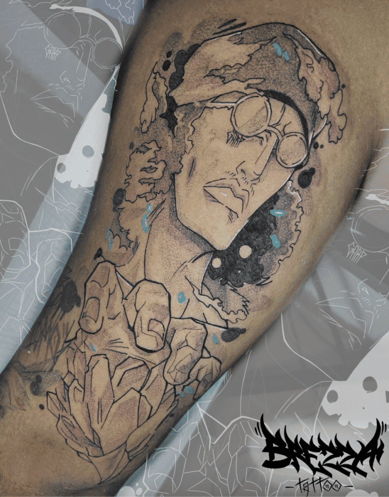 Kuzan One Piece Tattoo