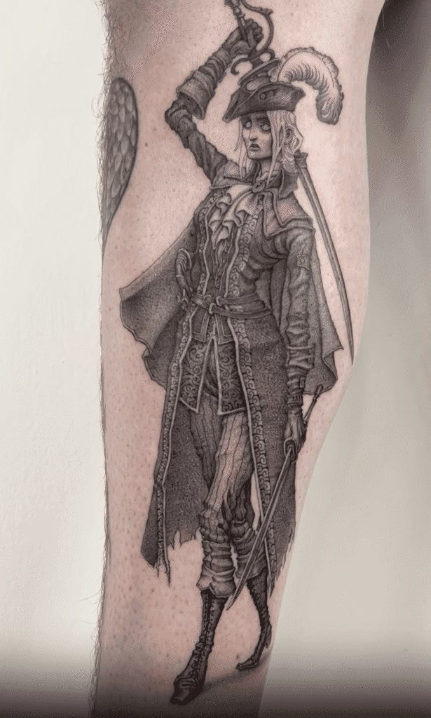 Lady Maria Soulsborne Tattoo