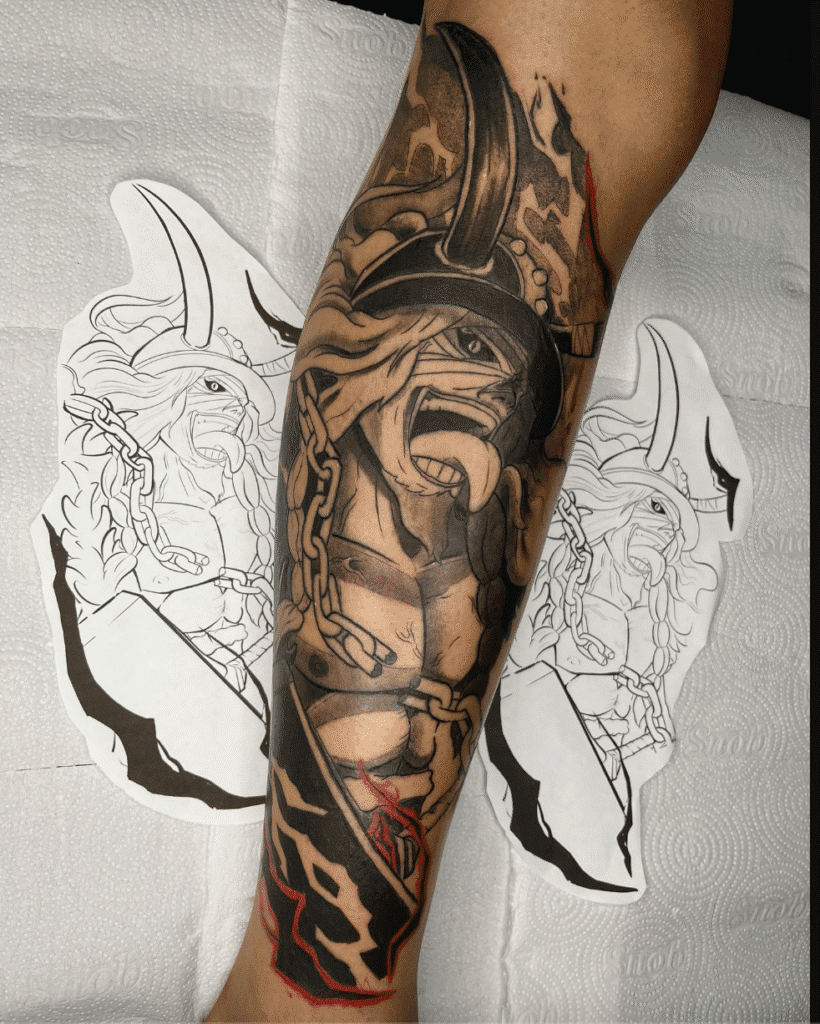 Loki One Piece Tattoo