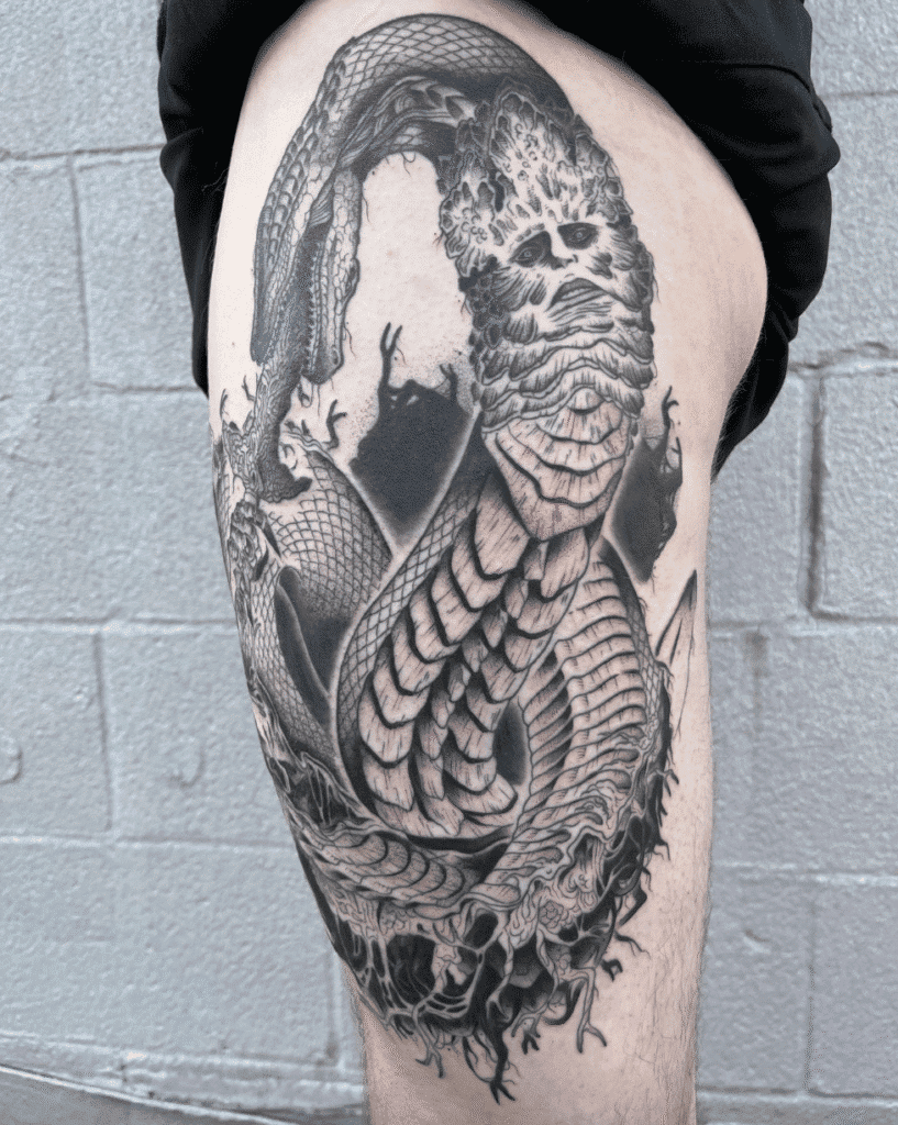 Lord of Blasphemy Soulsborne Tattoo