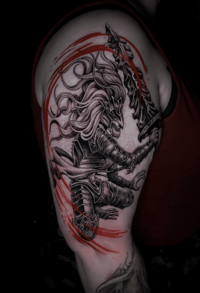 Malekeith Soulsborne Tattoo