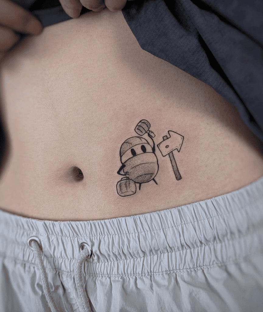 Mender Bug Hollow Knight Tattoo