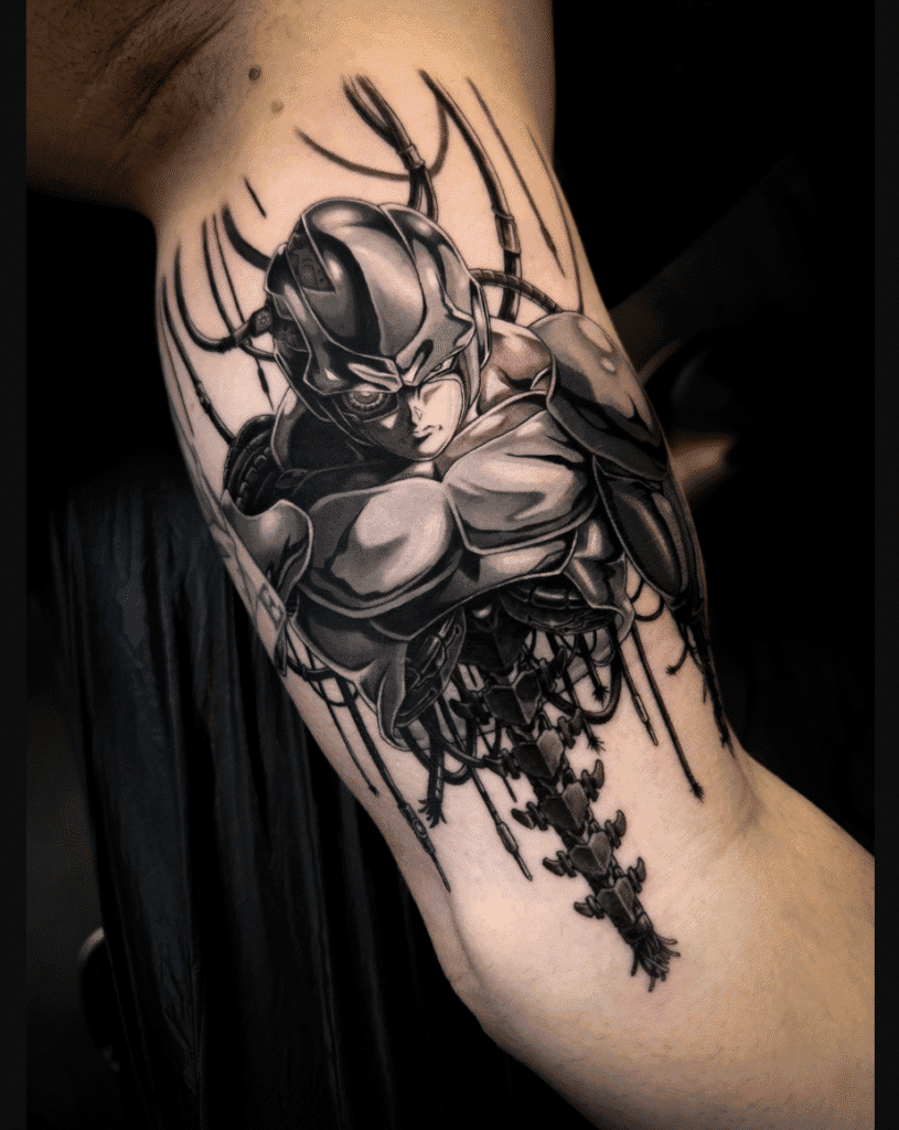 Metal Cooler Dragon Ball Tattoo