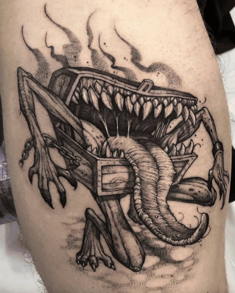 Mimic Soulsborne Tattoo