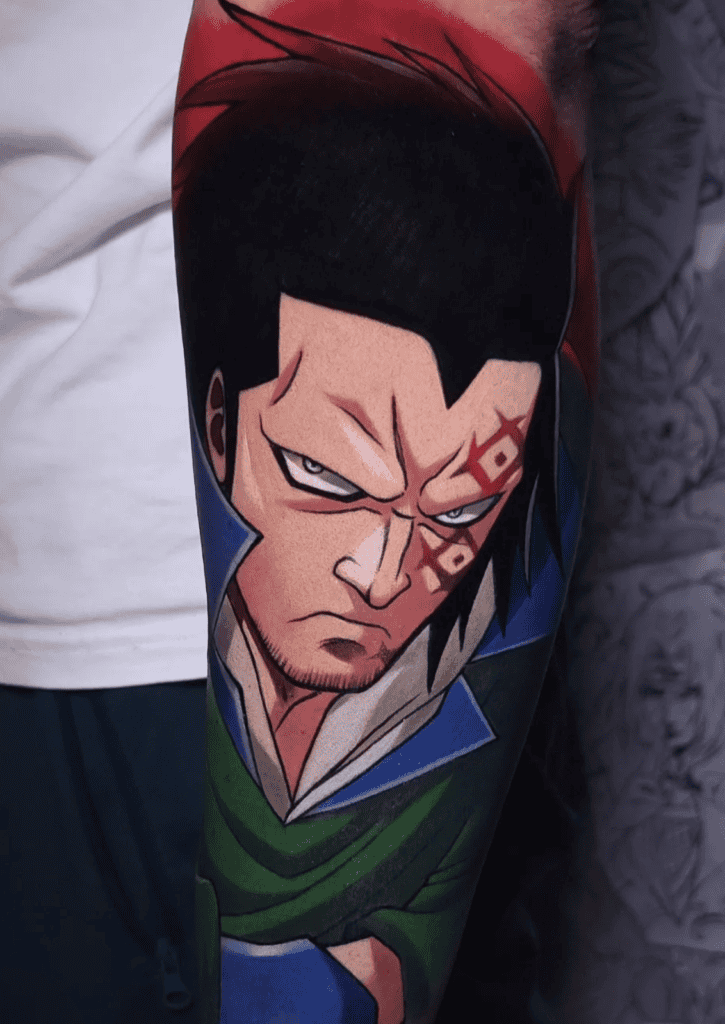 Monkey D. Dragon One Piece Tattoo