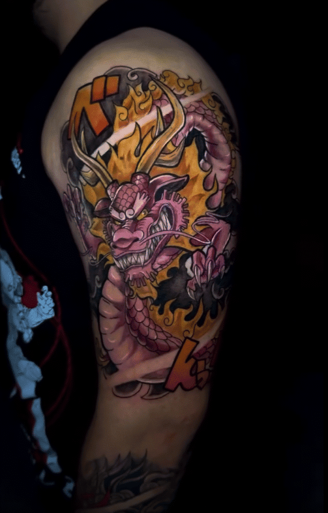 Mononosuke One Piece Tattoo