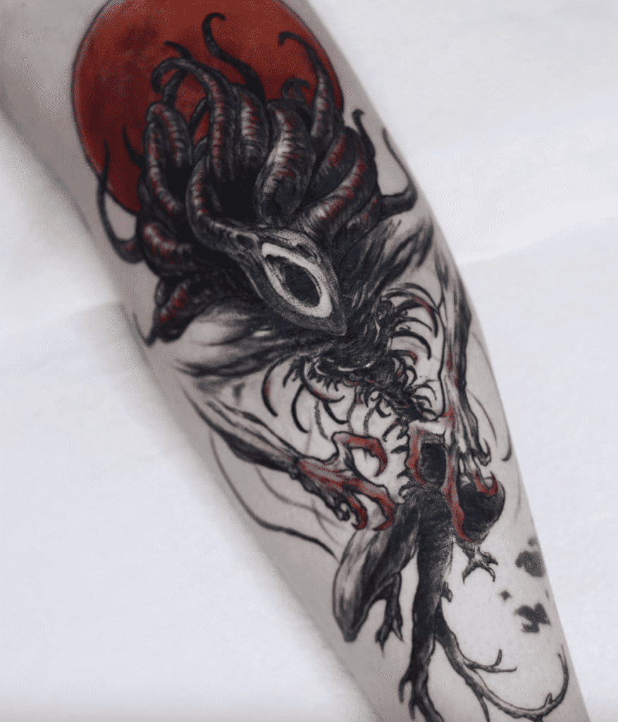 Moon Presence Two Soulsborne Tattoo