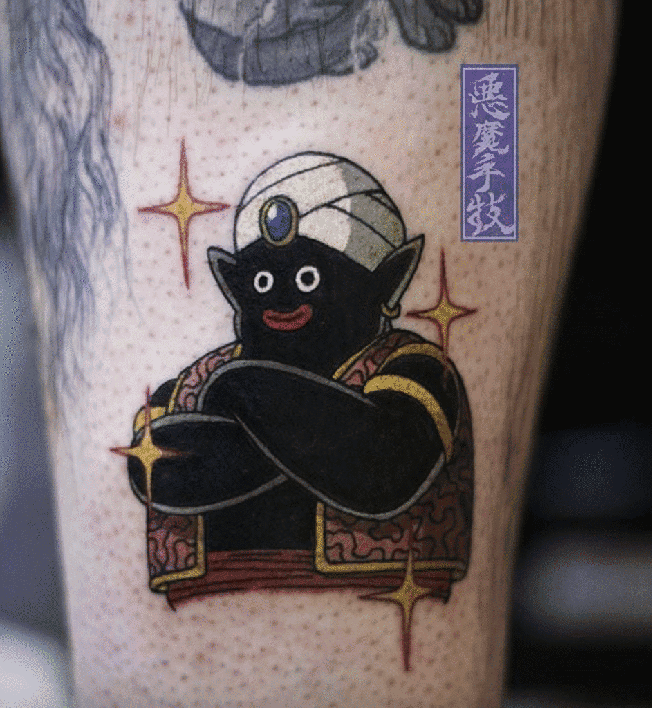 Mr. Popo Dragon Ball Tattoo