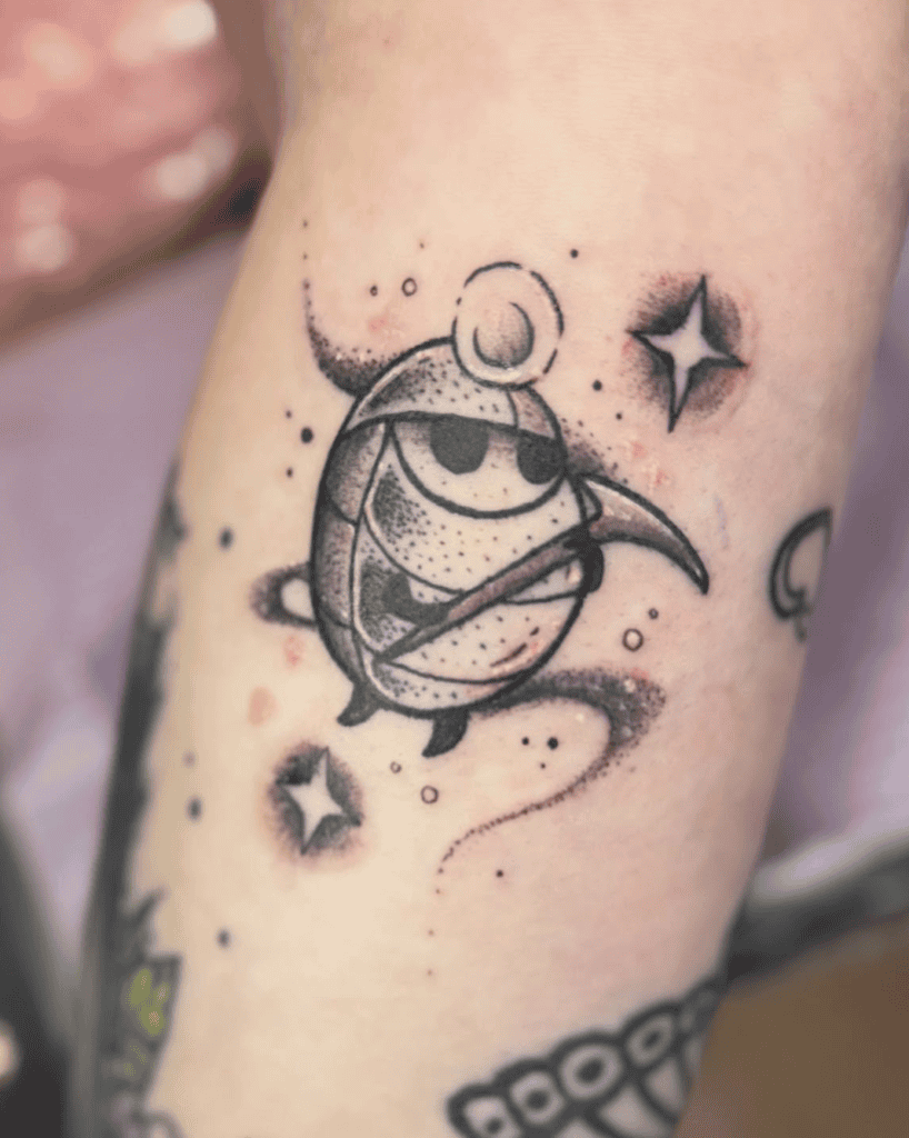 Myla Shiny Hollow Knight Tattoo
