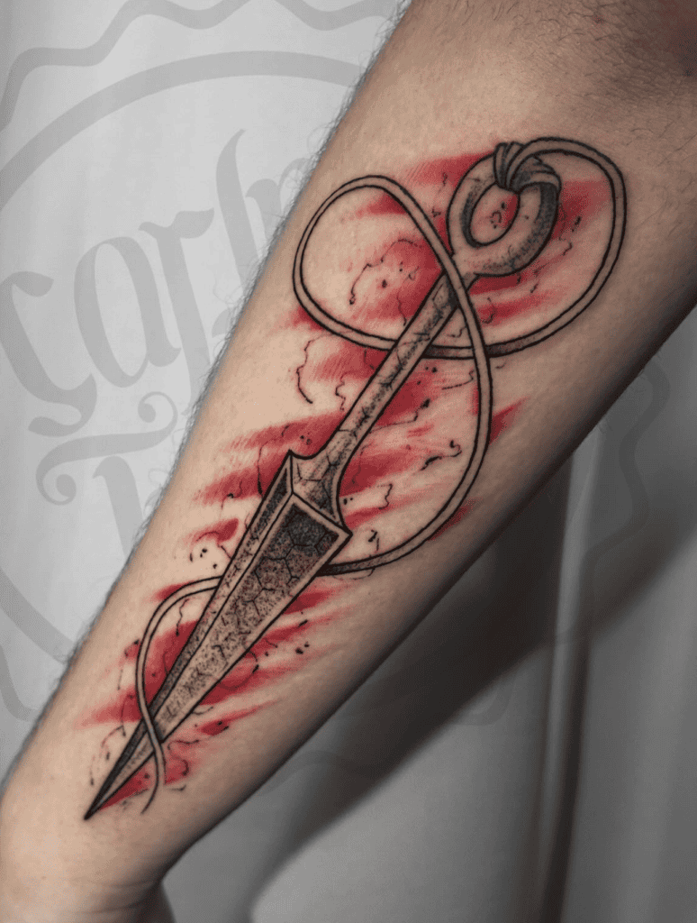 Needle Hollow Knight Tattoo