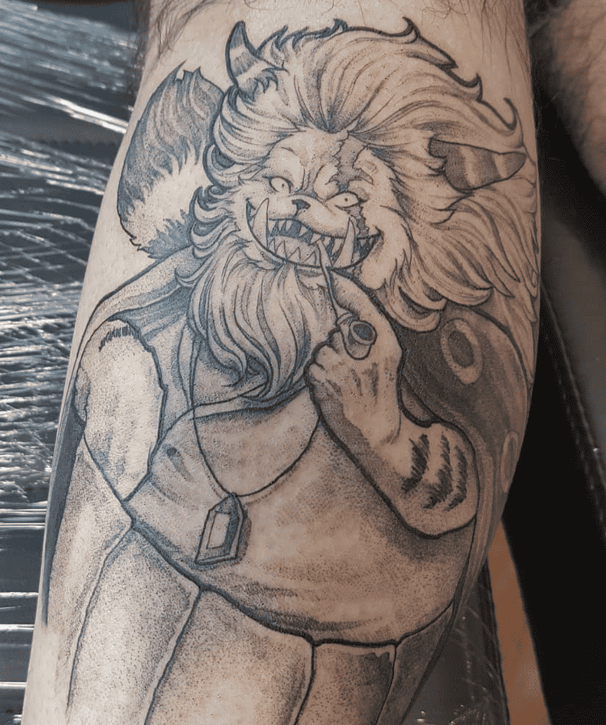 Nekomamushi One Piece Tattoo