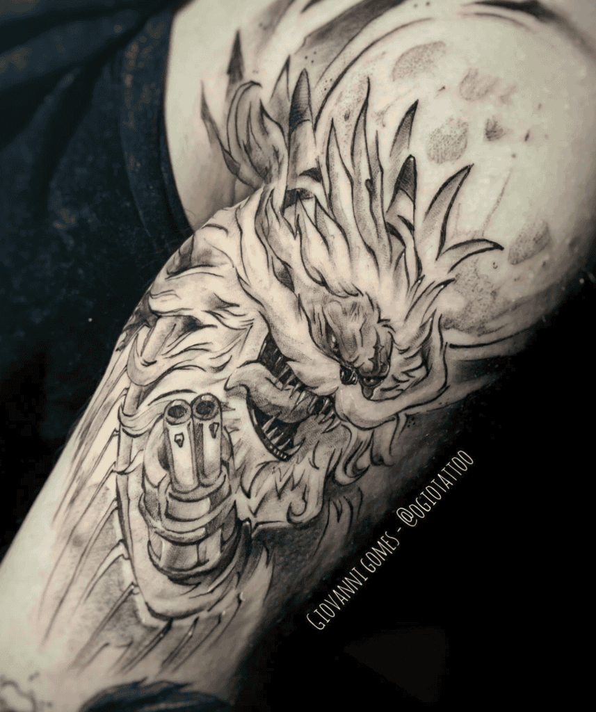Nekomamushi Sulong One Piece Tattoo