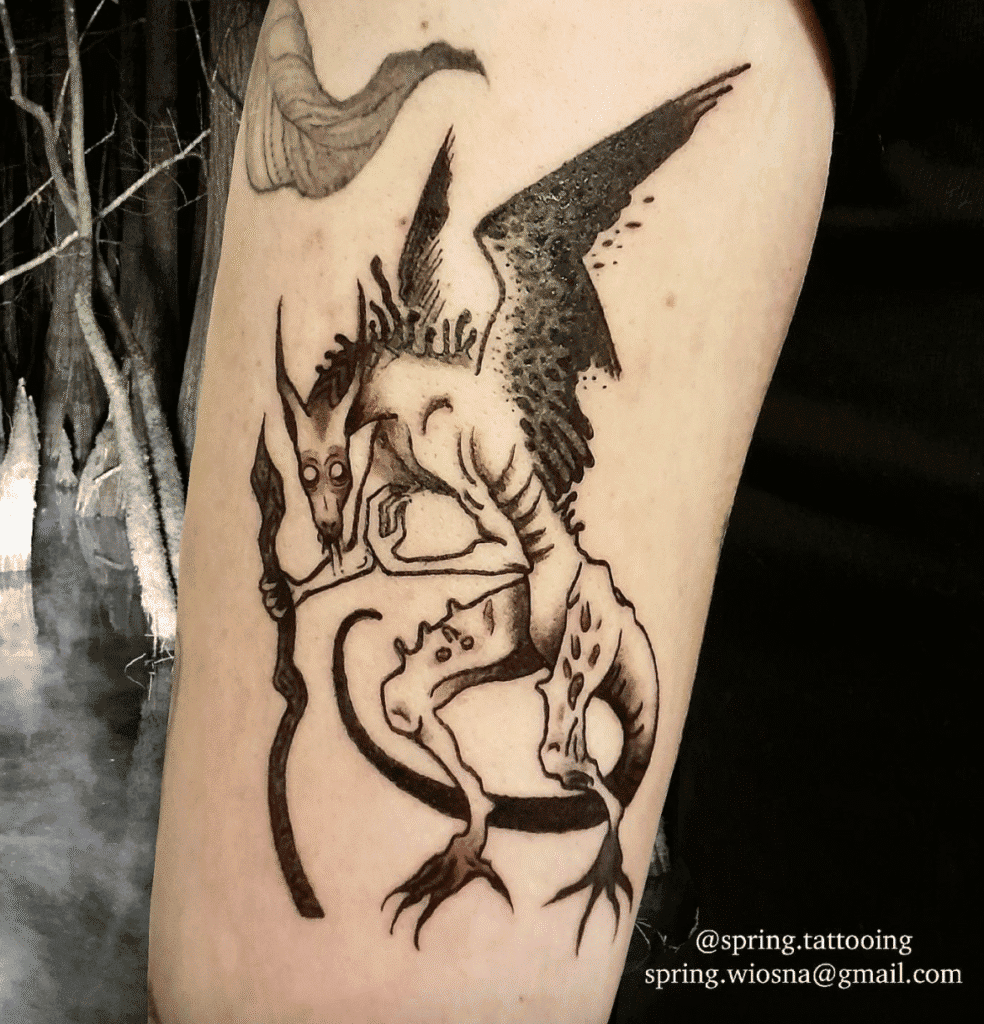 Oceiros Soulsborne Tattoo