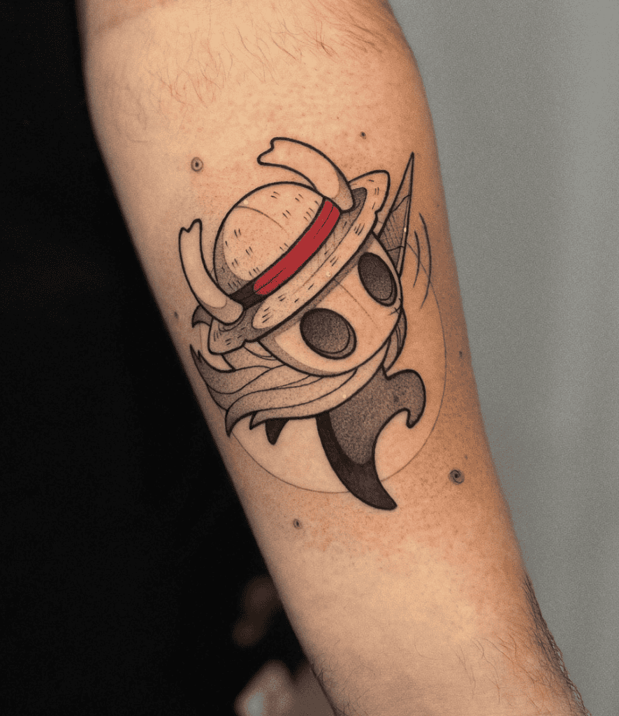 One Piece X Hollow Knight Tattoo