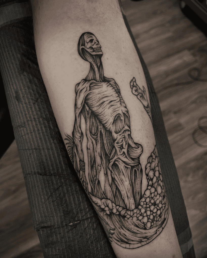 Orphan of Kos Soulsborne Tattoo