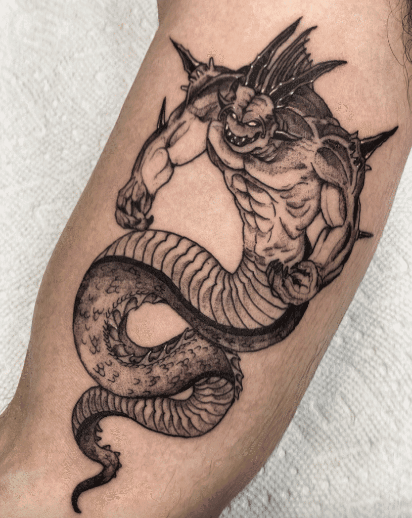 Porunga Dragon Ball Tattoo