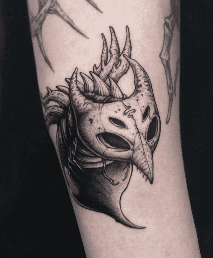 Primal Aspid Hollow Knight Tattoo