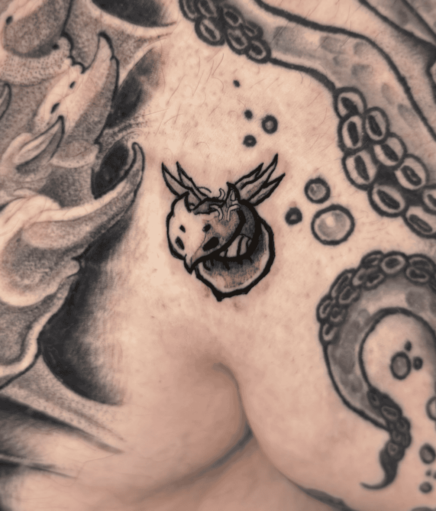 Primal Aspid Small Hollow Knight Tattoo