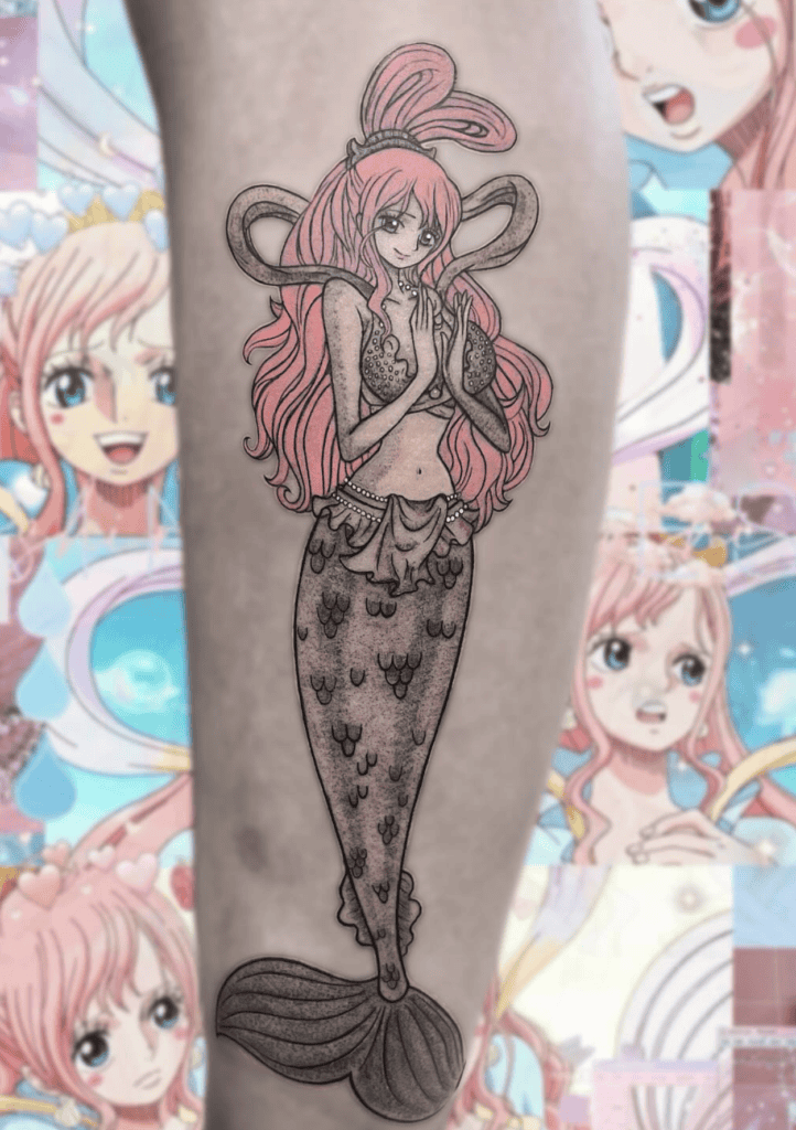 Princess Shirahoshi Full One Piece Tattoo