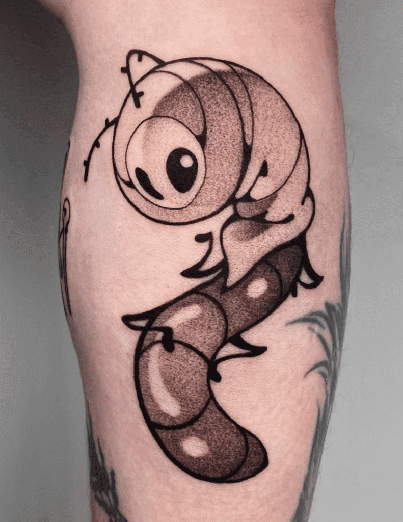Relic Seeker Scrounge Hollow Knight Tattoo